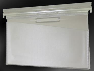 20121-05 Termin-Kontrolltasche mit aufgeschweißter Tasche, Rückseite mit Abheftung DIN A4 Querformat